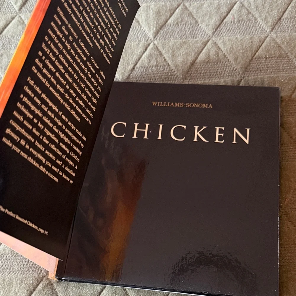 Williams Sonoma Chicken Cookbook - Rustic Brown Cover